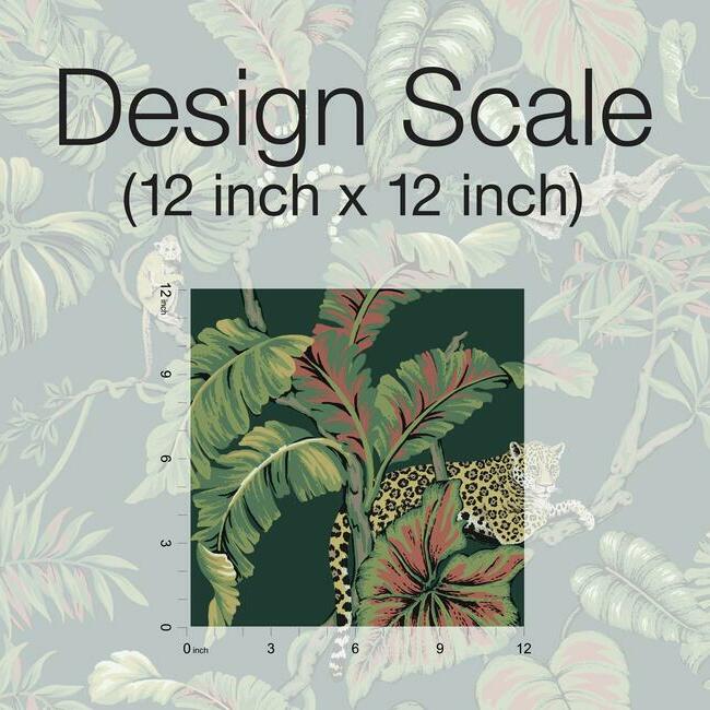 jungle-cat-wallpaper-jungle-york-wallcoverings-ho2146 - York Wallcoverings Wallpaper