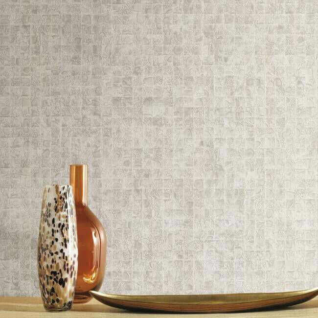 leather-lux-wallpaper-glacier-york-wallcoverings-ho2117 - York Wallcoverings Wallpaper