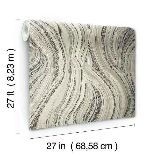 Streaming Cheetah Linen Wallpaper - York Wallcoverings - HO2171 - York Wallcoverings Wallpaper