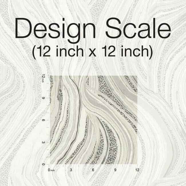 Streaming Cheetah Grey Wallpaper - York Wallcoverings - HO2172 - York Wallcoverings Wallpaper