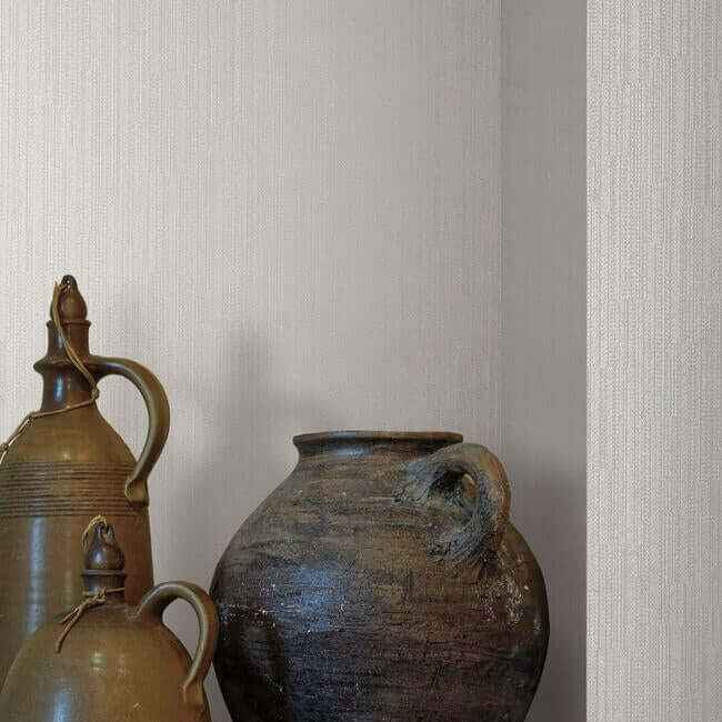 Weekender Weave White Wallpaper - York Wallcoverings - 5852 - York Wallcoverings Wallpaper
