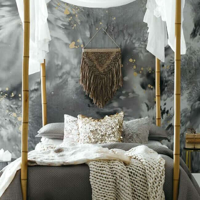 dreamchaser-wall-mural-smokegold-york-wallcoverings-va1280m - York Wallcoverings Wallpaper