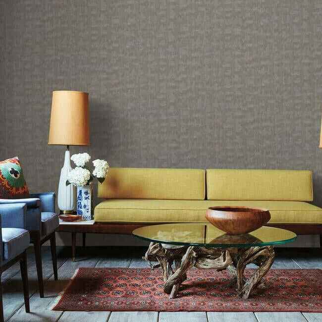 Conservation High Performance Wallpaper Graphite - York Wallcoverings - RS1009N - York Wallcoverings Wallpaper