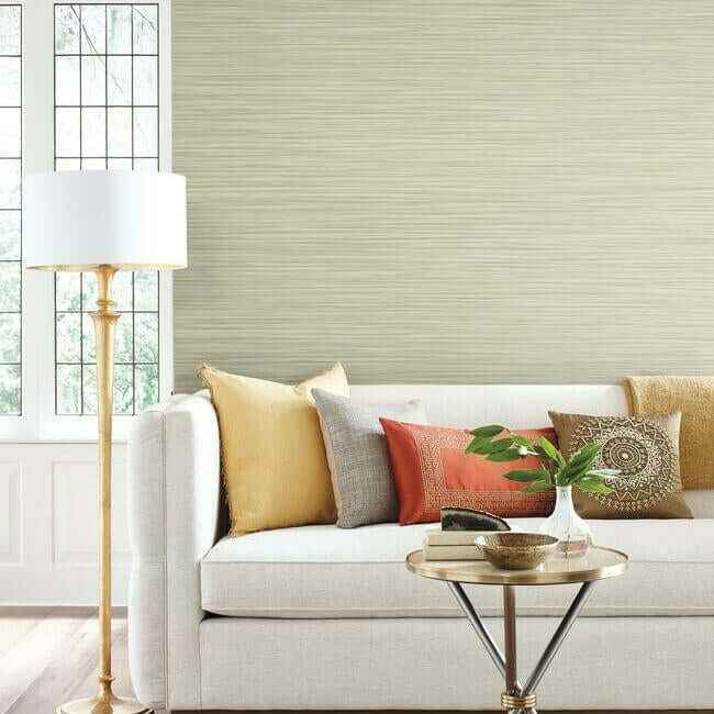New Horizons High Performance Wallpaper Sage - York Wallcoverings - RS1033N - York Wallcoverings Wallpaper