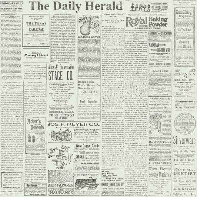 The Daily Black & White Wallpaper - York Wallcoverings - MH1508 - York Wallcoverings Wallpaper