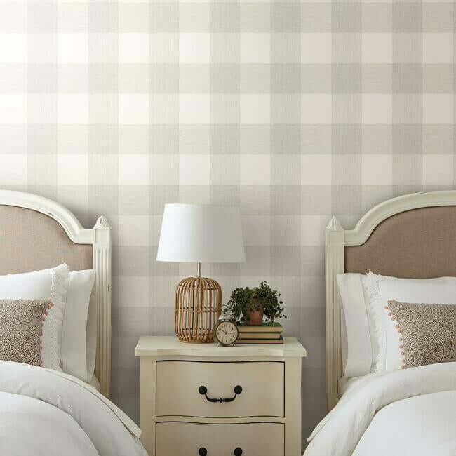 common-thread-fog-green-wallpaper-york-wallcoverings-me1524 - York Wallpaper Wallpaper