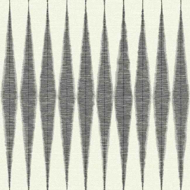 Handloom Black Wallpaper - York Wallcoverings - ME1540 - York Wallcoverings Wallpaper
