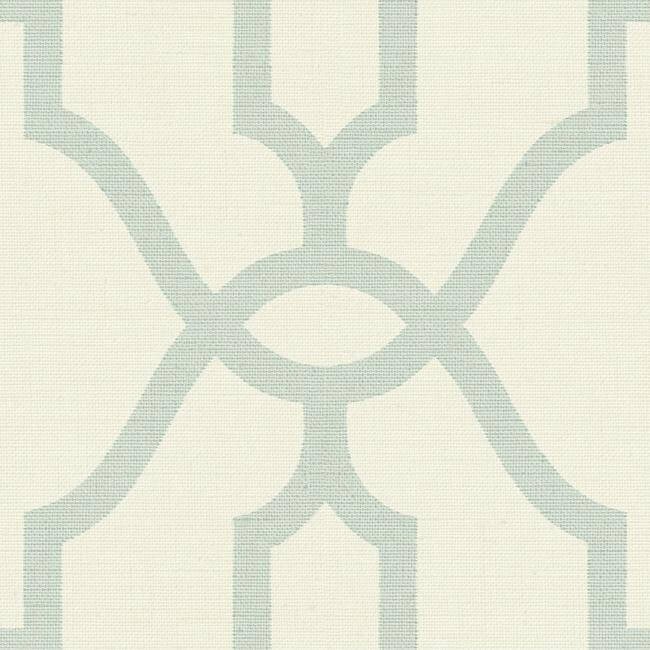 woven-trellis-wallpaper-eggshell-blue-york-wallcoverings-me1553 - York Wallcoverings Wallpaper
