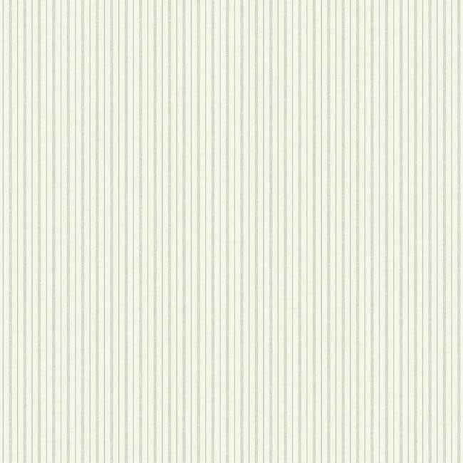 French Ticking Light Blue Wallpaper - York Wallcoverings - ME1562