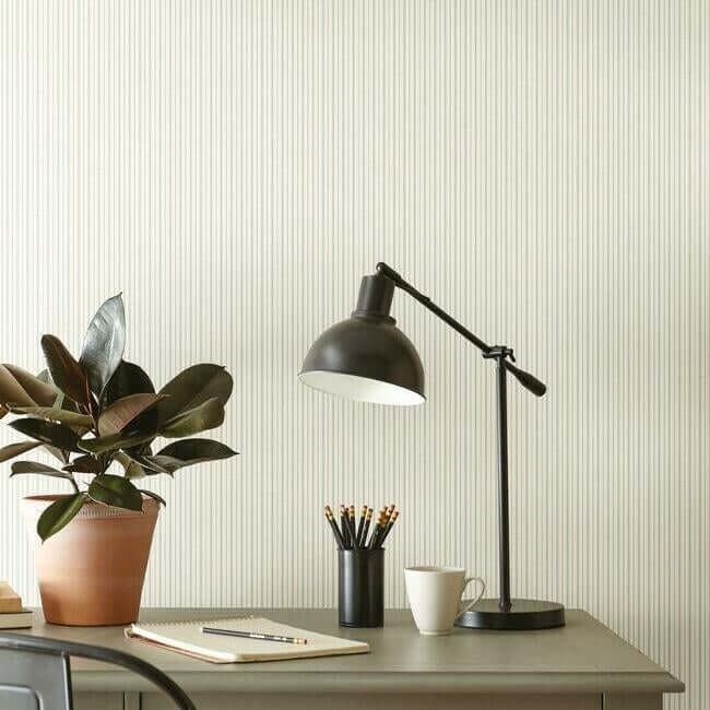 french-ticking-light-blue-wallpaper-york-wallcoverings-me1562 - York Wallpaper Wallpaper