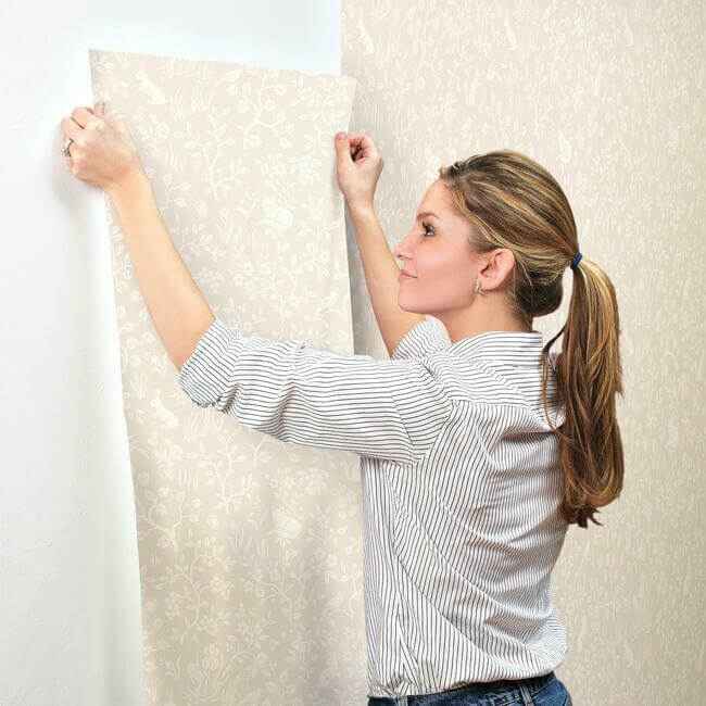 Fox & Hare Pink Wallpaper - York Wallcoverings - MK1110 - York Wallcoverings Wallpaper