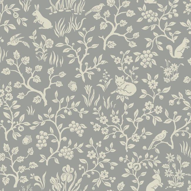 fox-hare-wallpaper-grey-york-wallcoverings-me1571