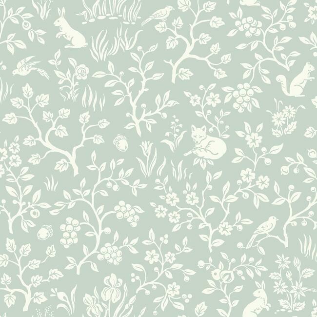 fox-hare-wallpaper-mineral-green-york-wallcoverings-mk1111