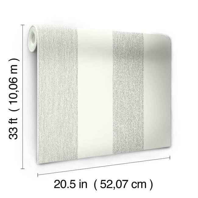 Thread Stripe Black Wallpaper - York Wallcoverings - MK1117 - York Wallcoverings Wallpaper