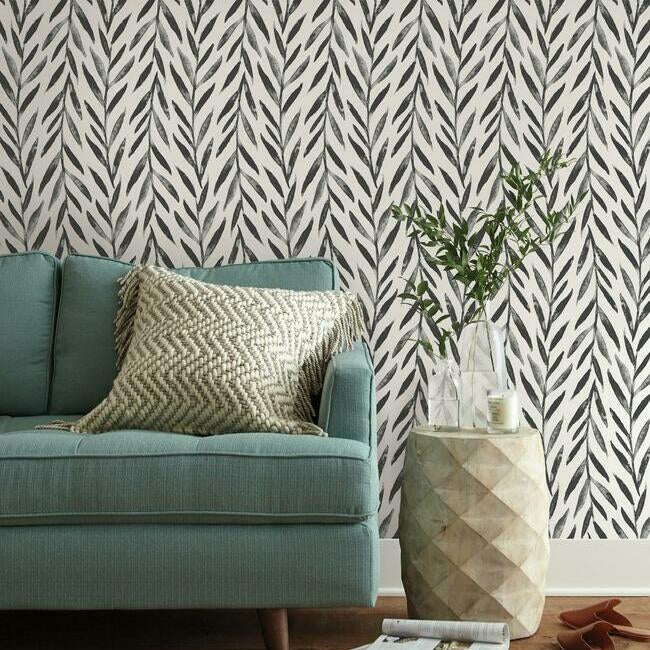 willow-wallpaper-black-york-wallcoverings-mk1136