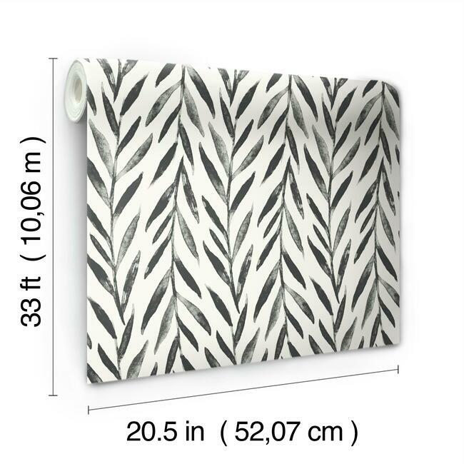 willow-wallpaper-black-york-wallcoverings-mk1136