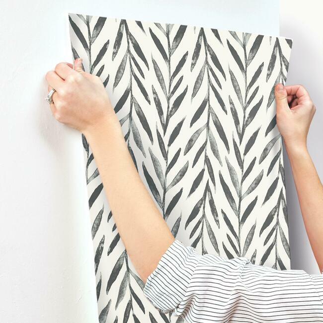 willow-wallpaper-black-york-wallcoverings-mk1136
