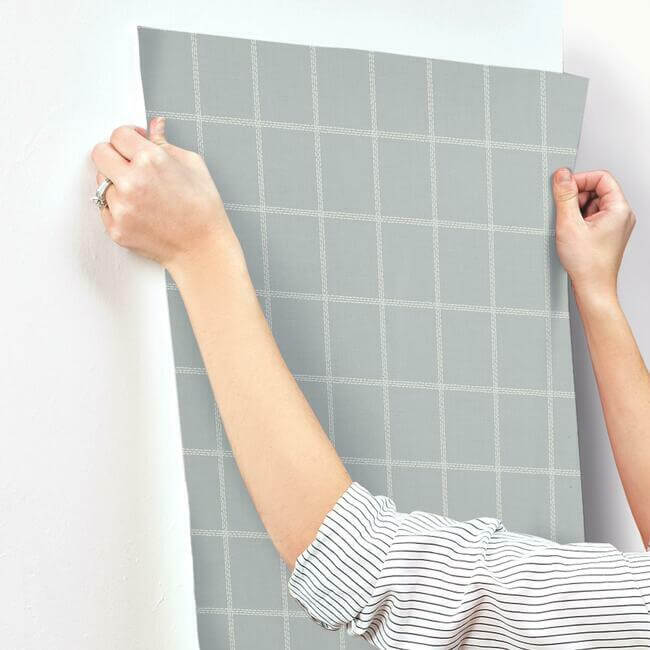 sunday-best-grey-wallpaper-york-wallcoverings-mk1178 - York Wallpaper Wallpaper