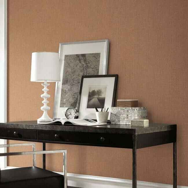 Well Suited Orange Wallpaper - York Wallcoverings - TD1012N - York Wallcoverings Wallpaper