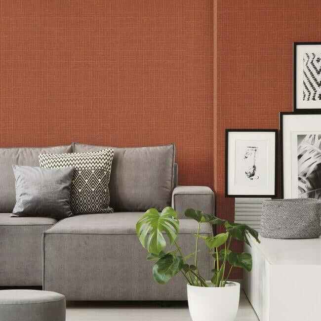 Washy Plaid High Performance Wallpaper Queen of Hearts - York Wallcoverings - TD1032 - York Wallcoverings Wallpaper