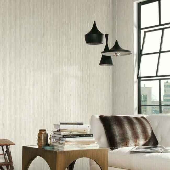 Petite Metro Tile White Wallpaper - York Wallcoverings - TD1044N - York Wallcoverings Wallpaper