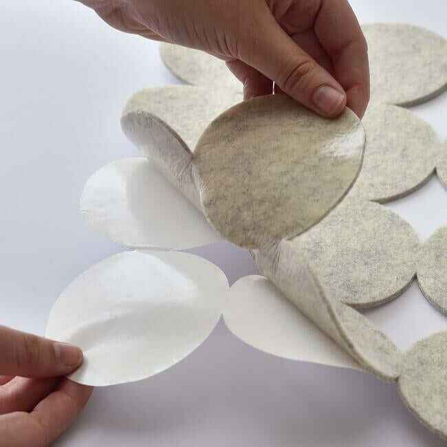 Modern Circles Acoustical Peel Stick Tiles Greige - York Wallcoverings - QWS1016 - York Wallcoverings Wallpaper