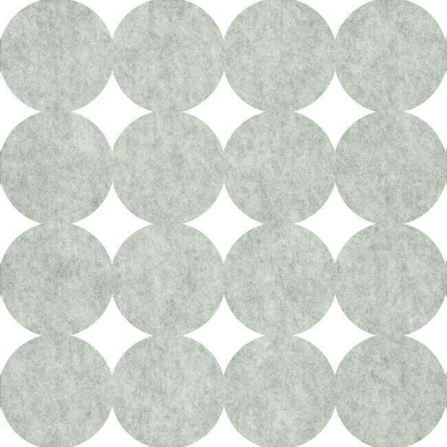 modern-circles-acoustical-peel-stick-tiles-snow-york-wallcoverings-qws1015 - York Wallcoverings Wallpaper