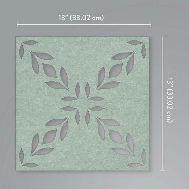 botanical-trellis-acoustical-peel-stick-tiles-cloud-york-wallcoverings-qws1021 - York Wallcoverings Wallpaper