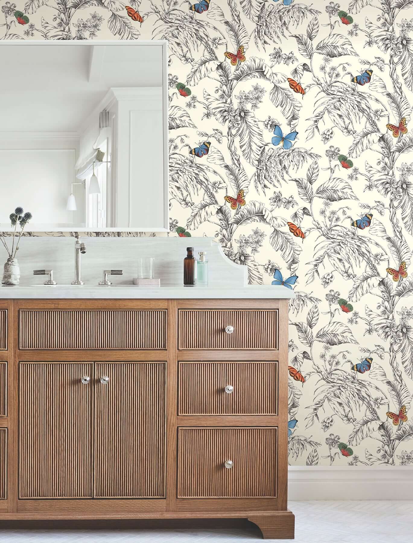 papillon-primary-wallpaper-york-wallcoverings-af2025 - York Wallpaper Wallpaper