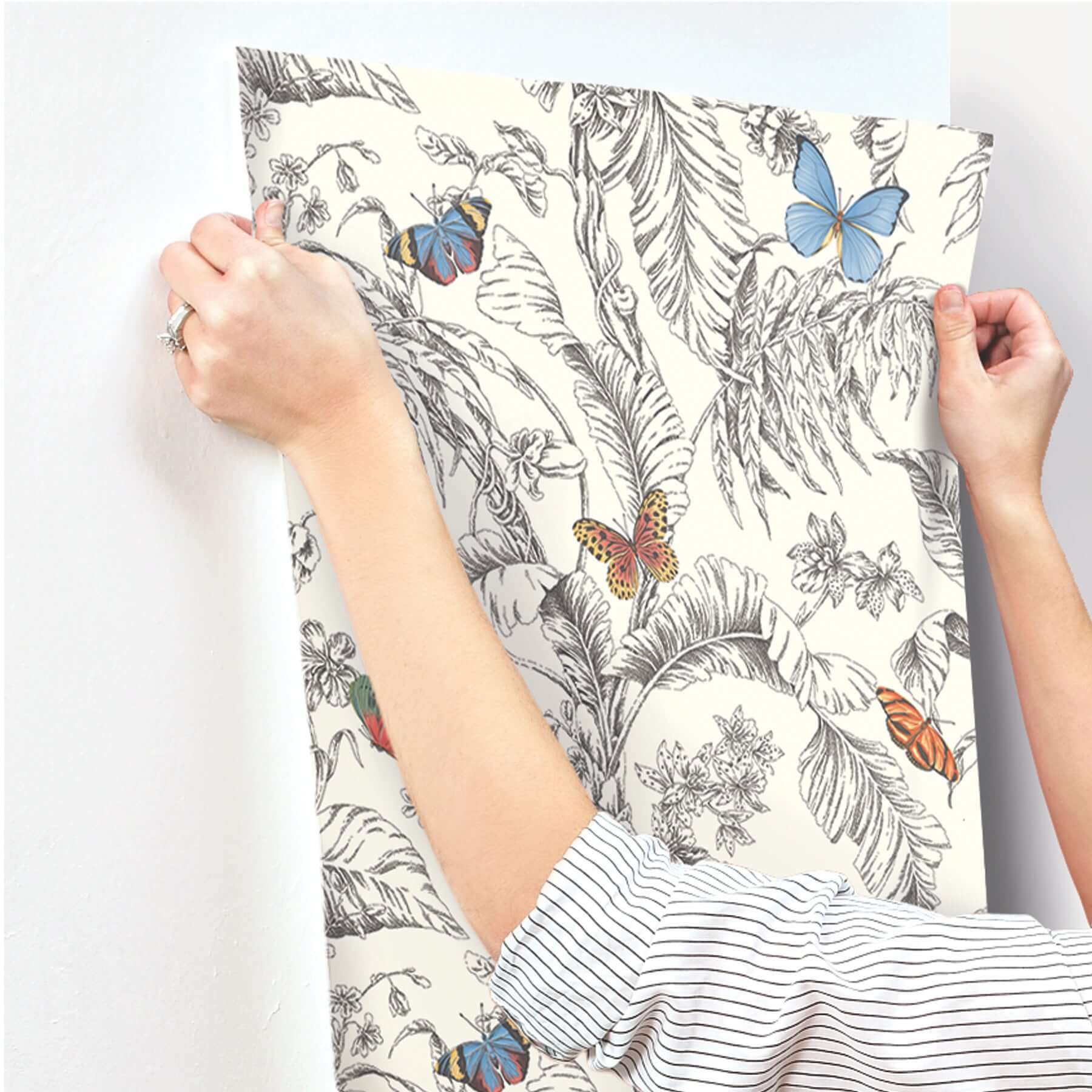 papillon-primary-wallpaper-york-wallcoverings-af2025 - York Wallpaper Wallpaper