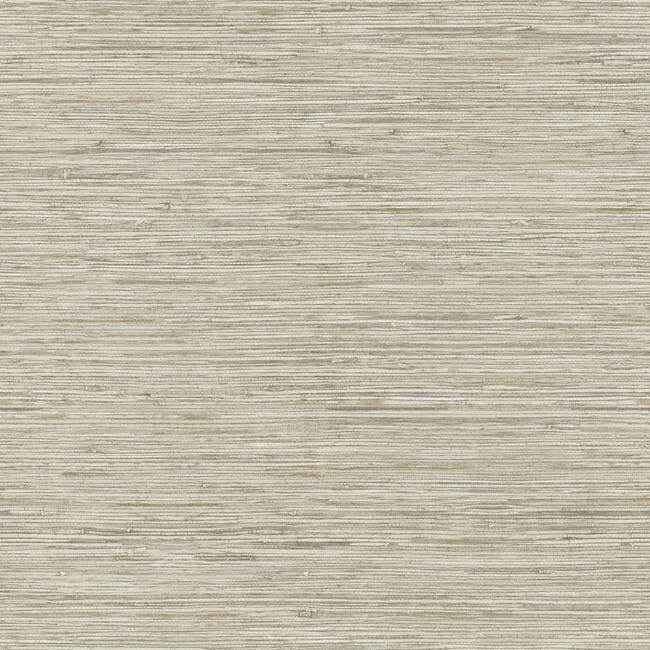 Grasscloth Brown Wallpaper - York Wallcoverings - WB5502
