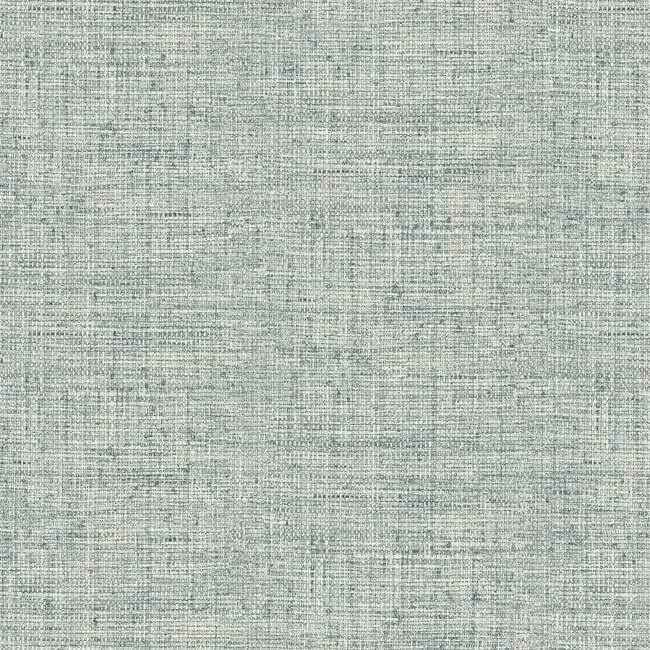 Papyrus Weave Blue Wallpaper - York Wallcoverings - CY1560