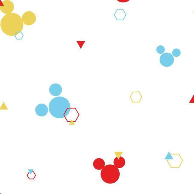 disney-minnie-mouse-dots-wallpaper-primary-york-wallcoverings-di0930 - York Wallcoverings Wallpaper