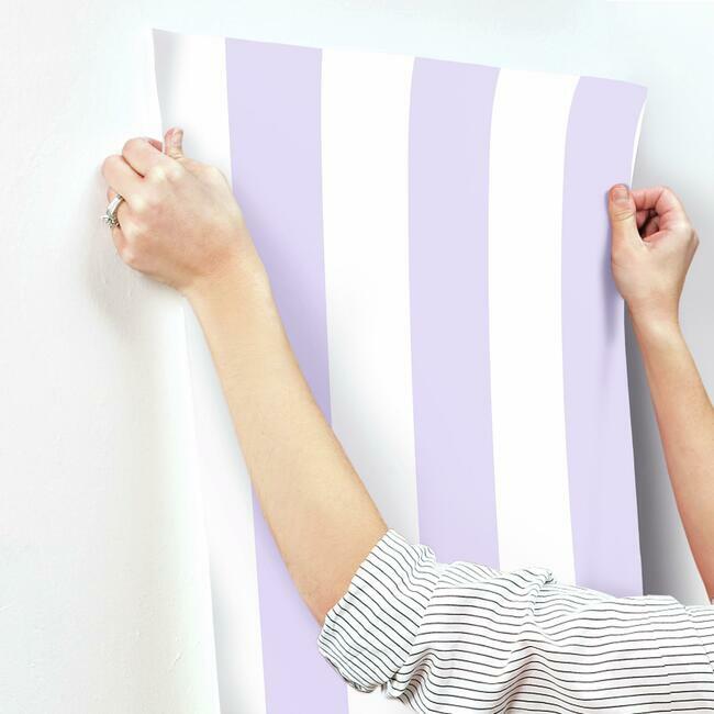 disney-princess-silk-stripe-wallpaper-purple-york-wallcoverings-di0902