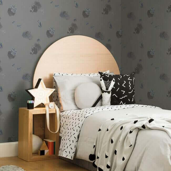 star-wars-good-night-galaxy-black-wallpaper-york-wallcoverings-di0999 - York Wallpaper Wallpaper