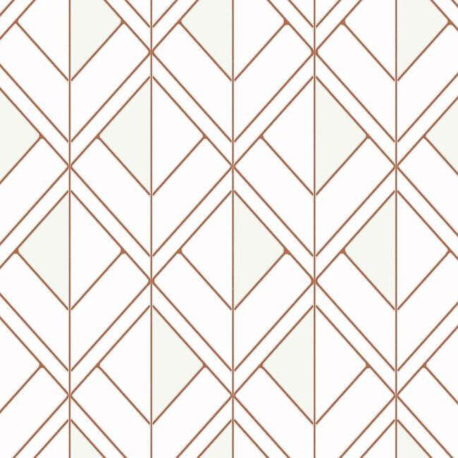 diamond-shadow-wallpaper-whiteterracotta-york-wallcoverings-gm7551 - York Wallcoverings Wallpaper