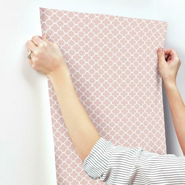 framework-wallpaper-bella-pink-york-wallcoverings-gm7515 - York Wallcoverings Wallpaper