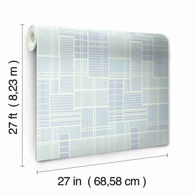 Remodel Blue Wallpaper - York Wallcoverings - GM7531 - York Wallcoverings Wallpaper