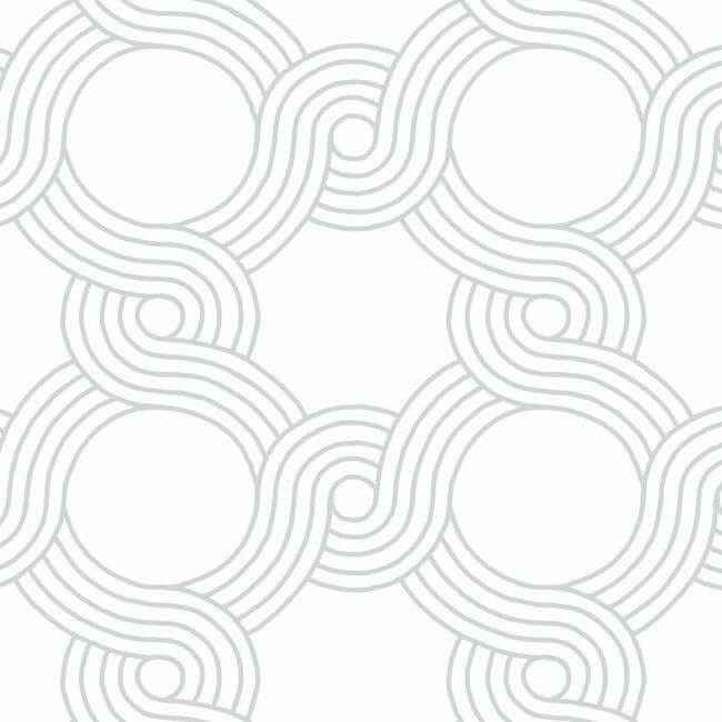 The Twist Grey Wallpaper - York Wallcoverings - GM7597