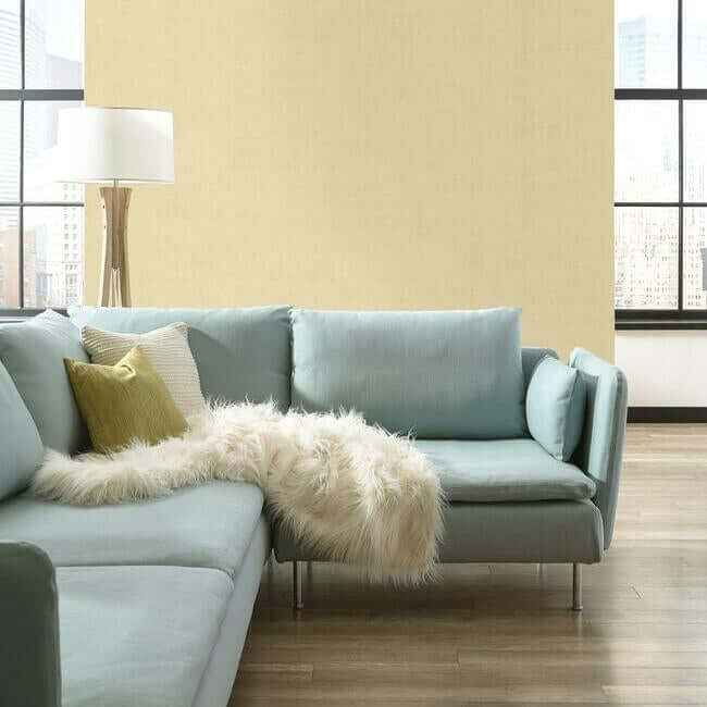 Woven Crosshatch White Wallpaper - York Wallcoverings - VG4424 - York Wallcoverings Wallpaper