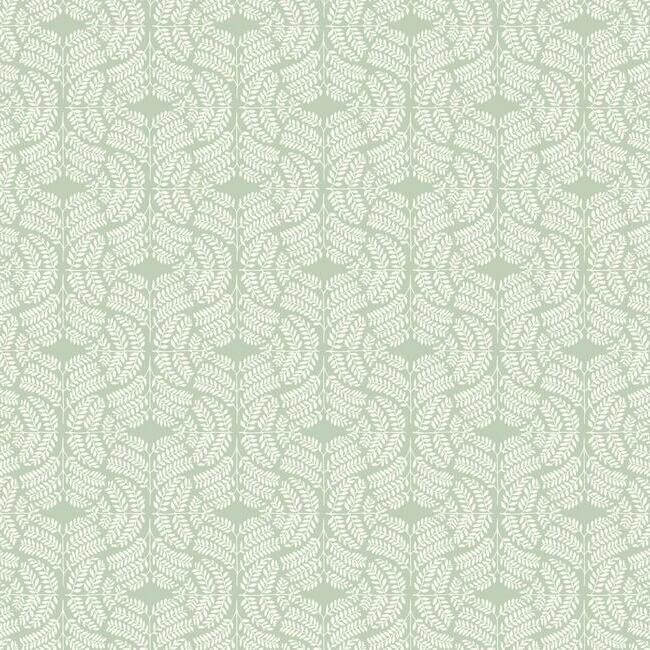 fern-tile-wallpaper-jade-york-wallcoverings-tl1943 - York Wallcoverings Wallpaper