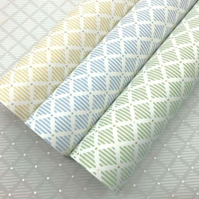 diamond-gate-white-tan-wallpaper-york-wallcoverings-gr6002 - York Wallcoverings Wallpaper