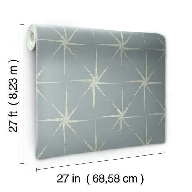 evening-star-blue-wallpaper-york-wallcoverings-gr5945 - York Wallpaper Wallpaper