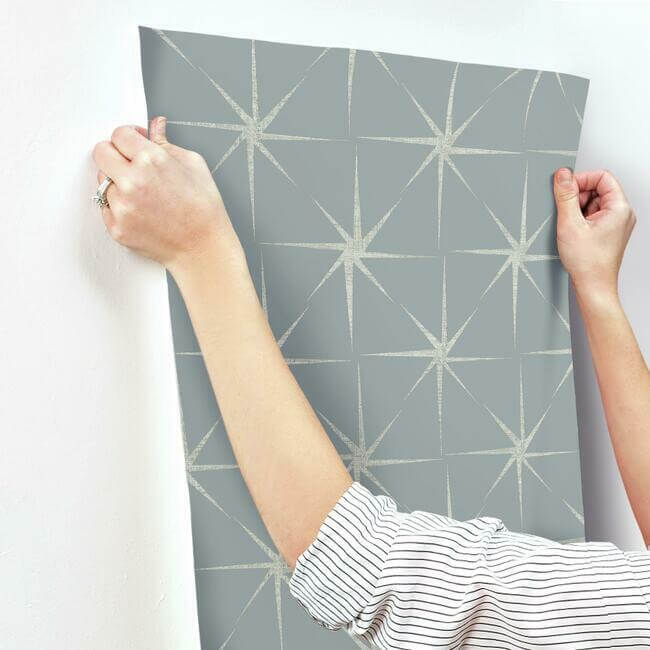 evening-star-blue-wallpaper-york-wallcoverings-gr5945 - York Wallpaper Wallpaper