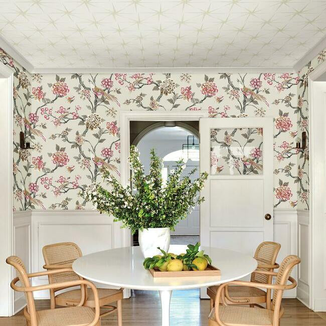 evening-star-wallpaper-pearl-york-wallcoverings-gr5942 - York Wallcoverings Wallpaper