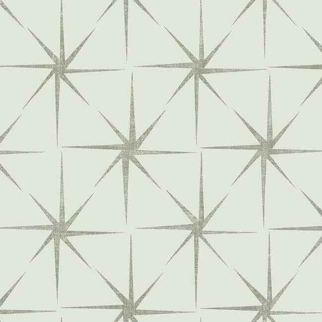 Evening Star Silver Wallpaper - York Wallcoverings - GR5943 - York Wallcoverings Wallpaper