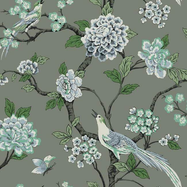fanciful-grey-wallpaper-york-wallcoverings-gr5933 - York Wallpaper Wallpaper