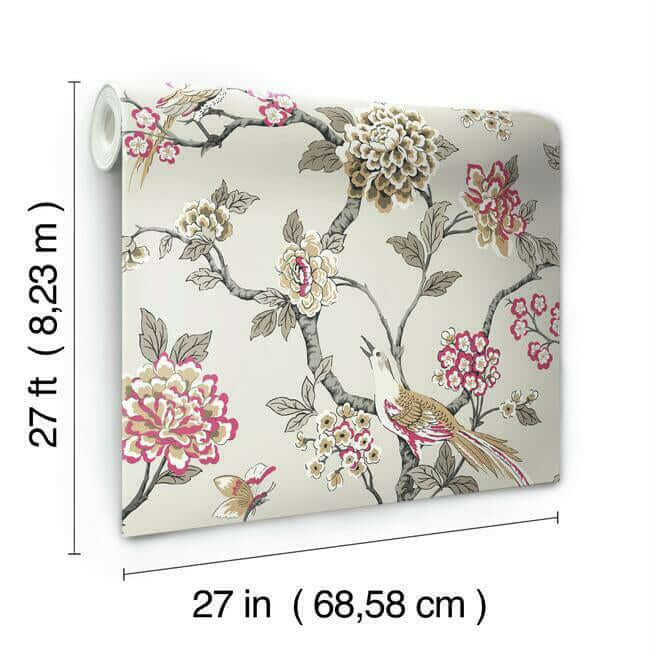 fanciful-beige-wallpaper-york-wallcoverings-gr5932 - York Wallpaper Wallpaper