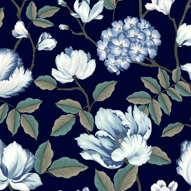 morning-garden-wallpaper-navy-york-wallcoverings-gr5902