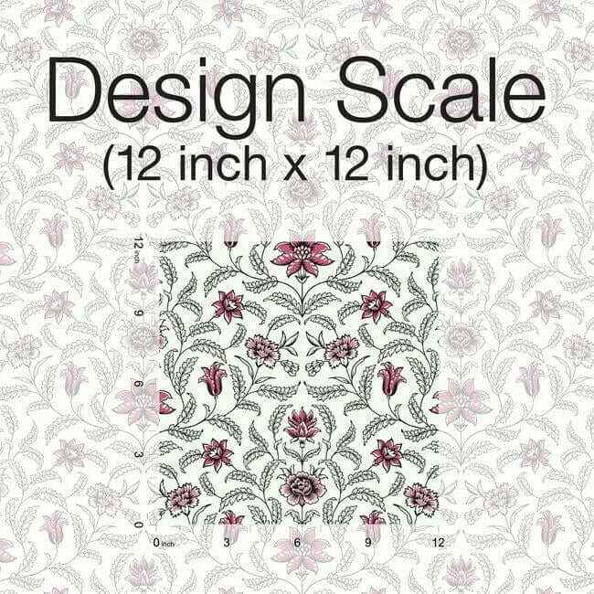 Vintage Blooms Red Wallpaper - York Wallcoverings - GR5982 - York Wallcoverings Wallpaper